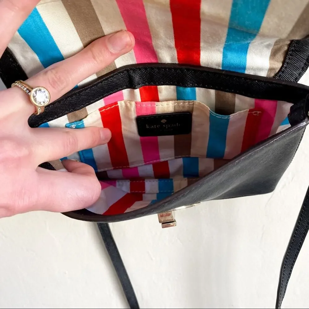Kate Spade Newbury Lane Sally Black Crossbody‎ Bag
